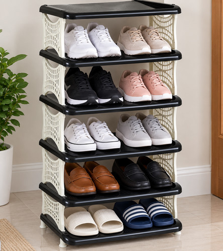 Tier shoe rack plastic - tier,
