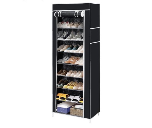 Tier shoe rack - 10, with