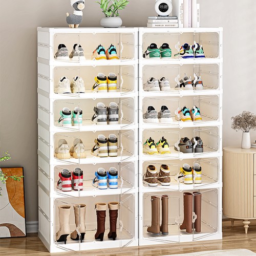 Folding shoe storage - shoe, box