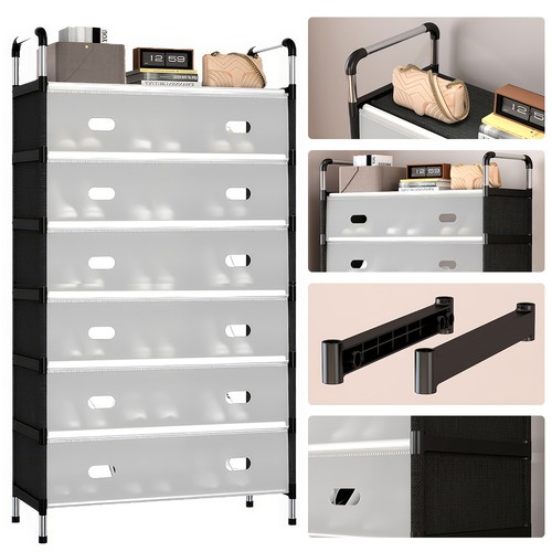Tier dustproof shoe - dustproof, rack