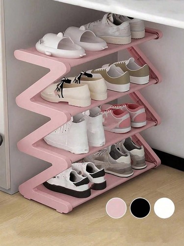 Shaped shoe rack multi layer - shoe,
