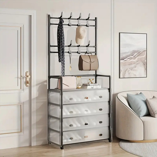 Tier metal shoes - 5, rack