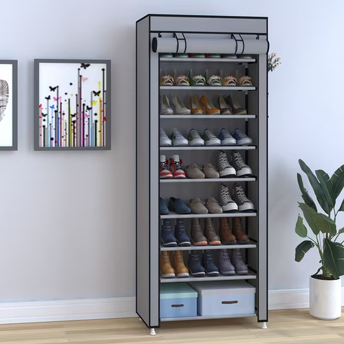 Tier shoe rack cabinet dust - shoe,
