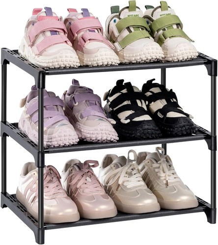 Tier shoe rack black dust - tier,