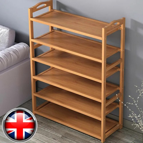 Tier wooden shoe rack tall - rack,